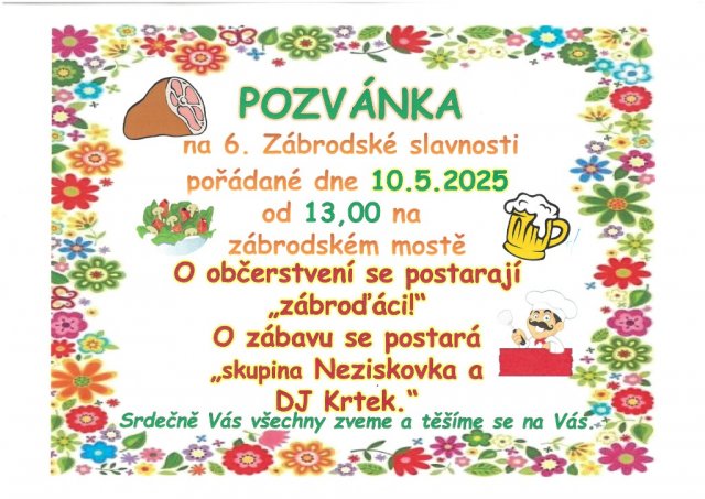 6. Zábrodské slavnosti