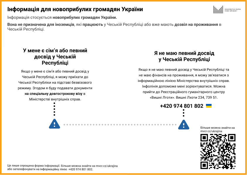 POMOC UKRAJINĚ - INFORMACE