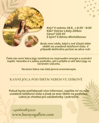 Jóga pod širým nebem - 20. 6. 2026