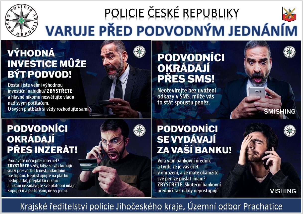 Policie varuje před podvodným jednáním - IT podvody