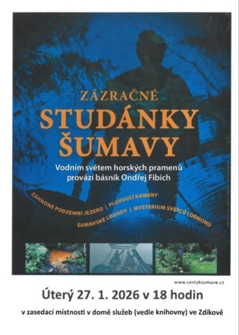 Zázračné studánky Šumavy